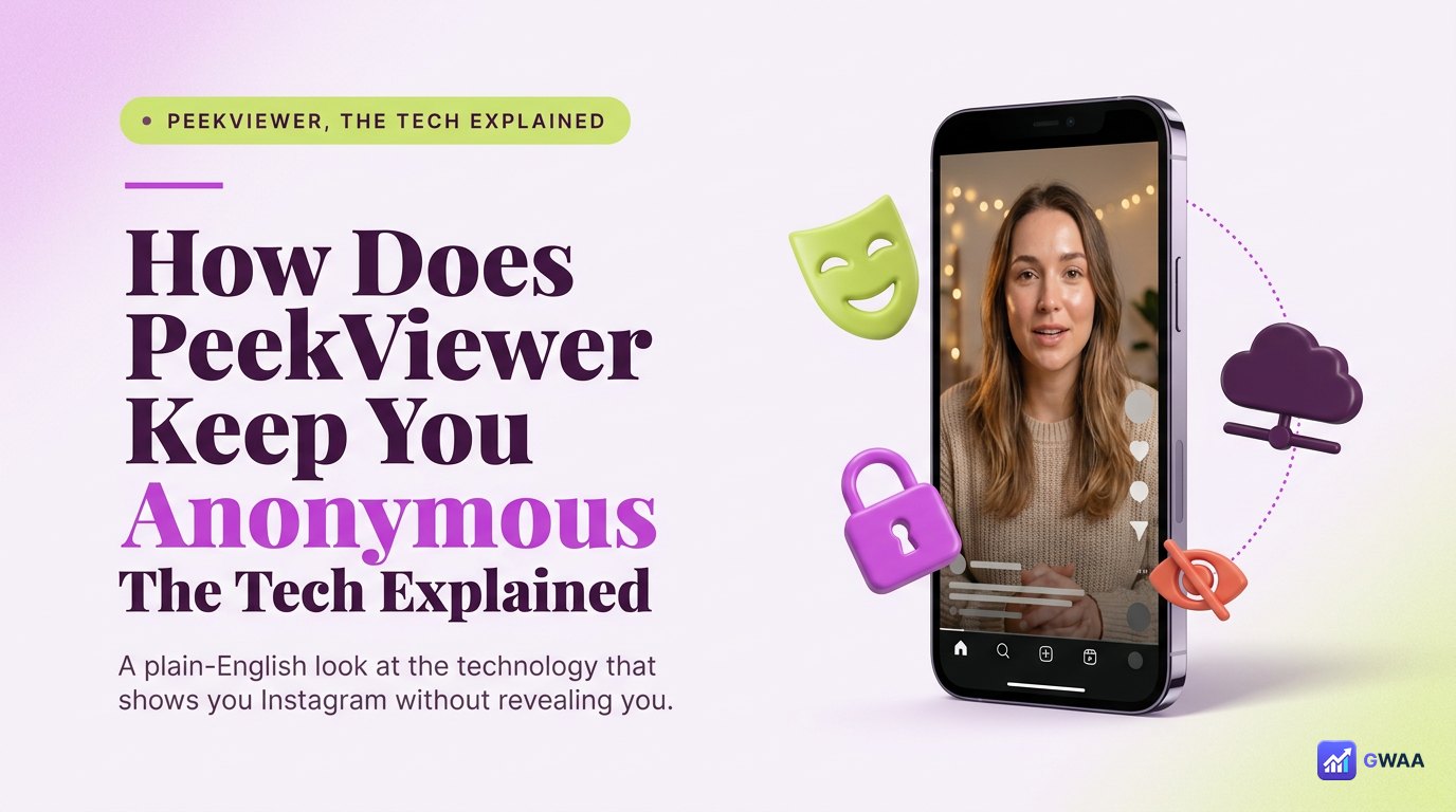 How Does PeekViewer Keep You Anonymous? The Tech Explained
