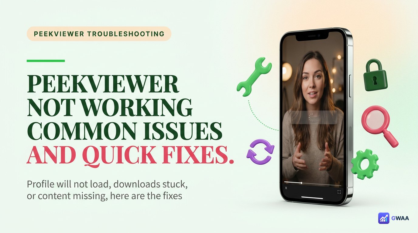PeekViewer Not Working? Common Issues & Quick Fixes