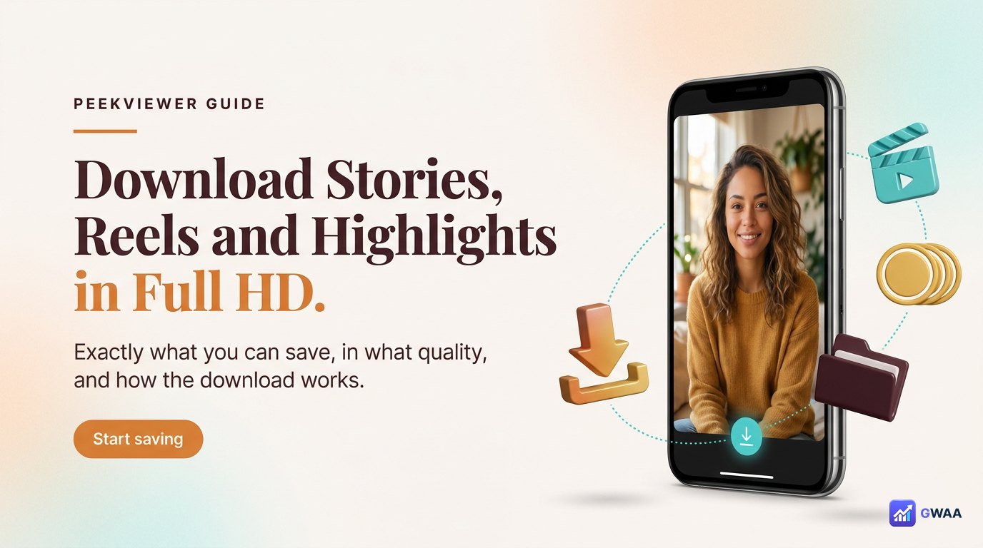 Can PeekViewer Download Stories, Reels & Highlights in HD?