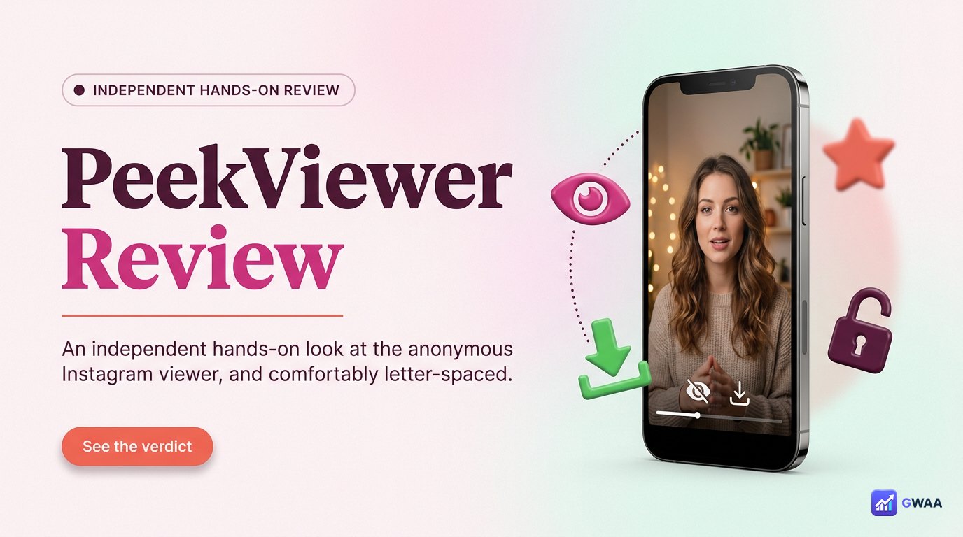PeekViewer Review 2026 — Anonymous Instagram Viewer