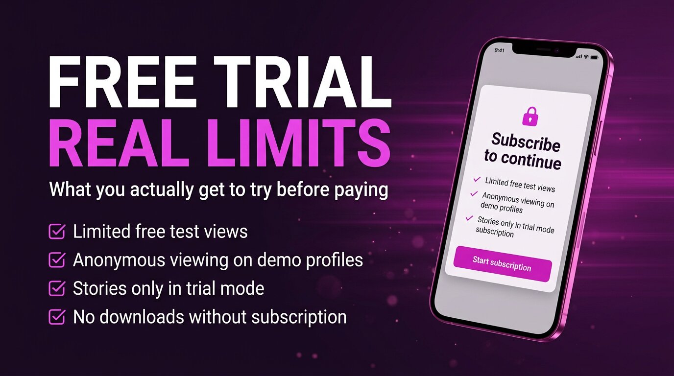 PeekViewer free trial limits - what the demo actually unlocks