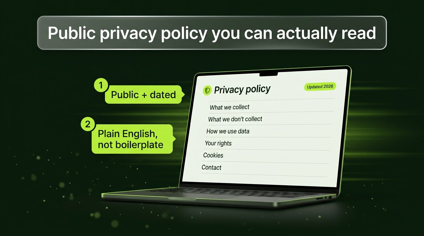 PeekViewer privacy policy public and updated 2026